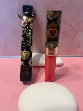 Dolce & Gabbana Lip Lacquer in Coral Red-Pink